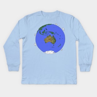 Climate Change Kids Long Sleeve T-Shirt